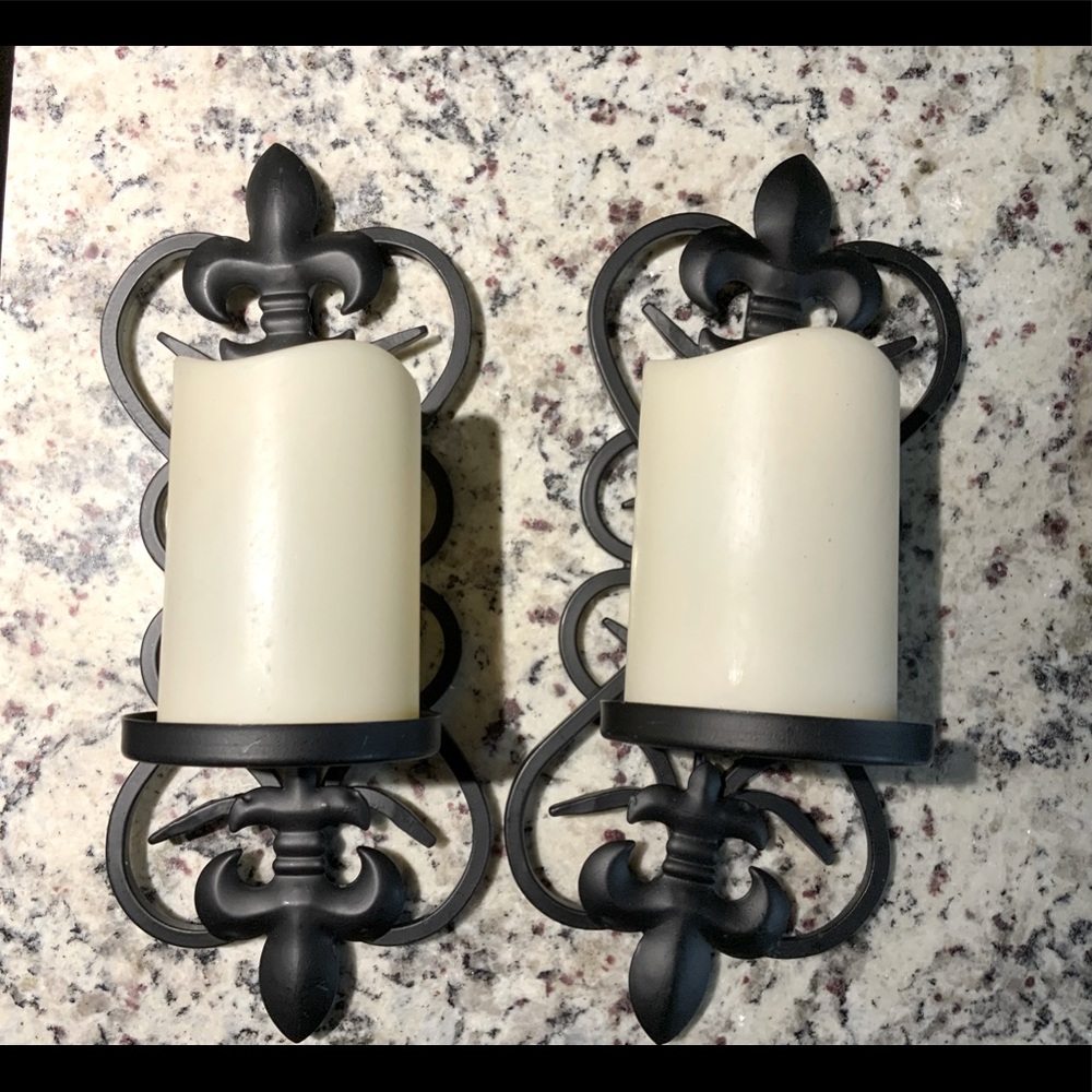Gothic Wall Decal/Decor Tealight Candles